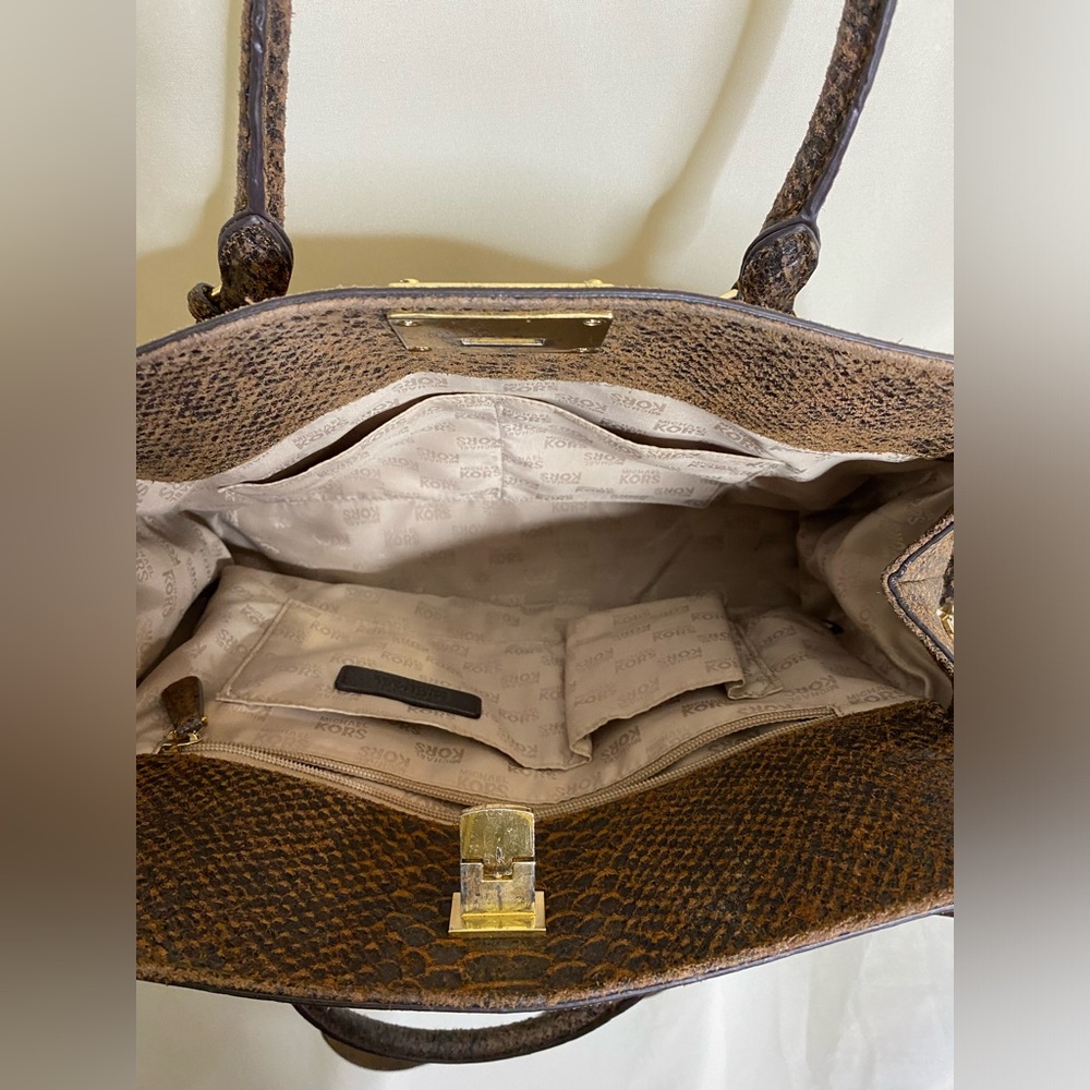 Michael Kors Limited Edition Astrid Python Emboss… - image 8